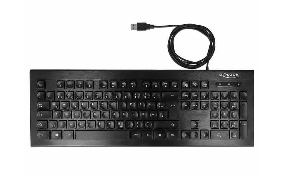 Tastatur 12672 USB Water Drop DE-Layout