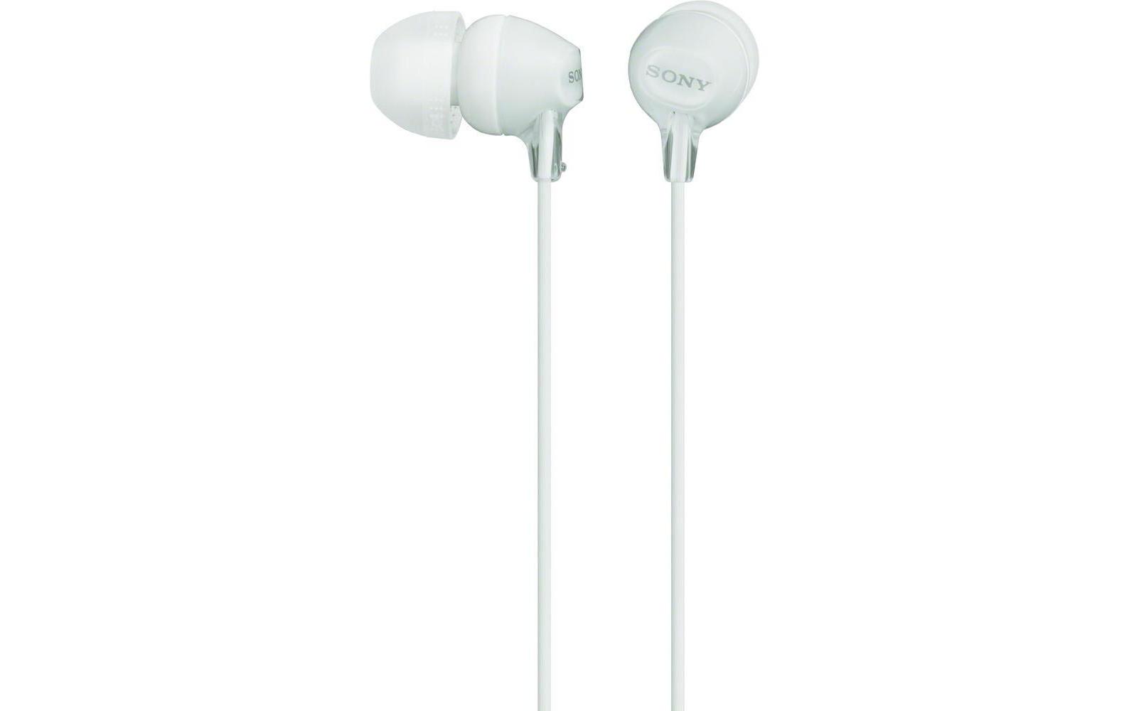 Écouteurs intra-auriculaires filaires - Sony MDREX15AP - Avec micro - Noir  - 06 mois