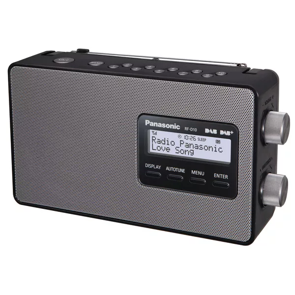 UE RF-D10EG-K black - Radio, FM, DAB+, Netzbetrieb, Batteriebetrieb