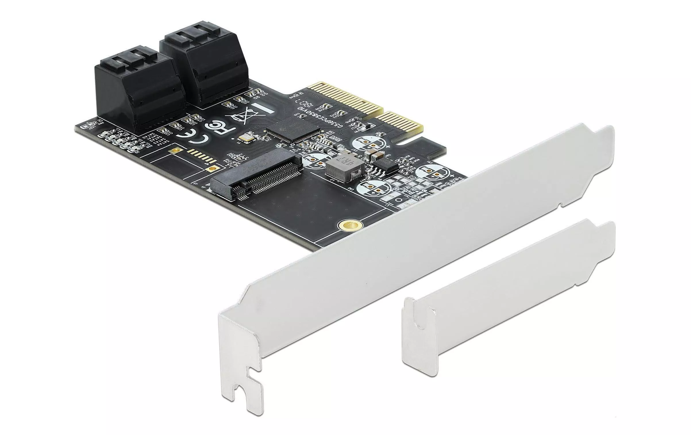 SATA Controller 4Port SATA & 1Port M.2 SATA PCI Express x4