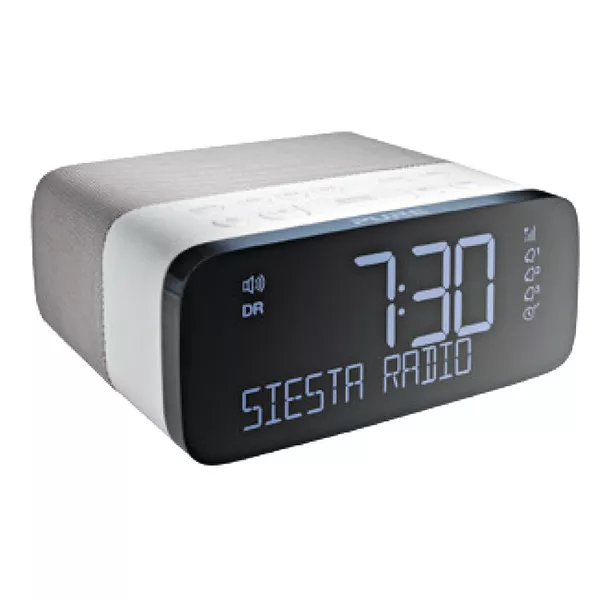 Siesta Rise - Radio-réveil, FM, radio DAB+, alimentation par USB