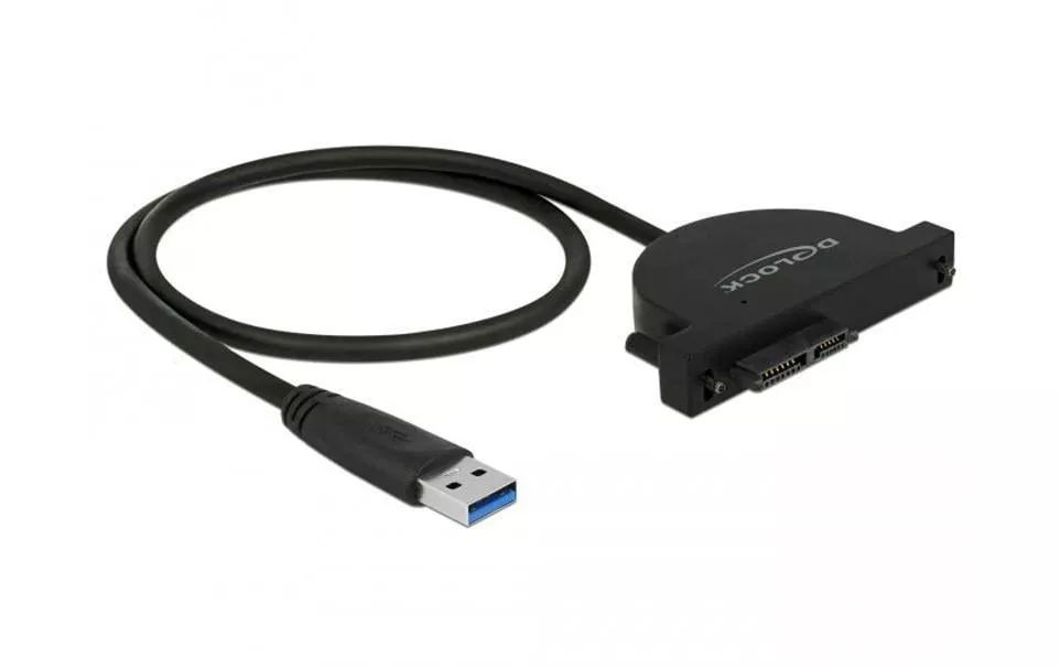 Adapterkabel USB 3.0 Typ-A - Slim SATA 13 Pin Slimline