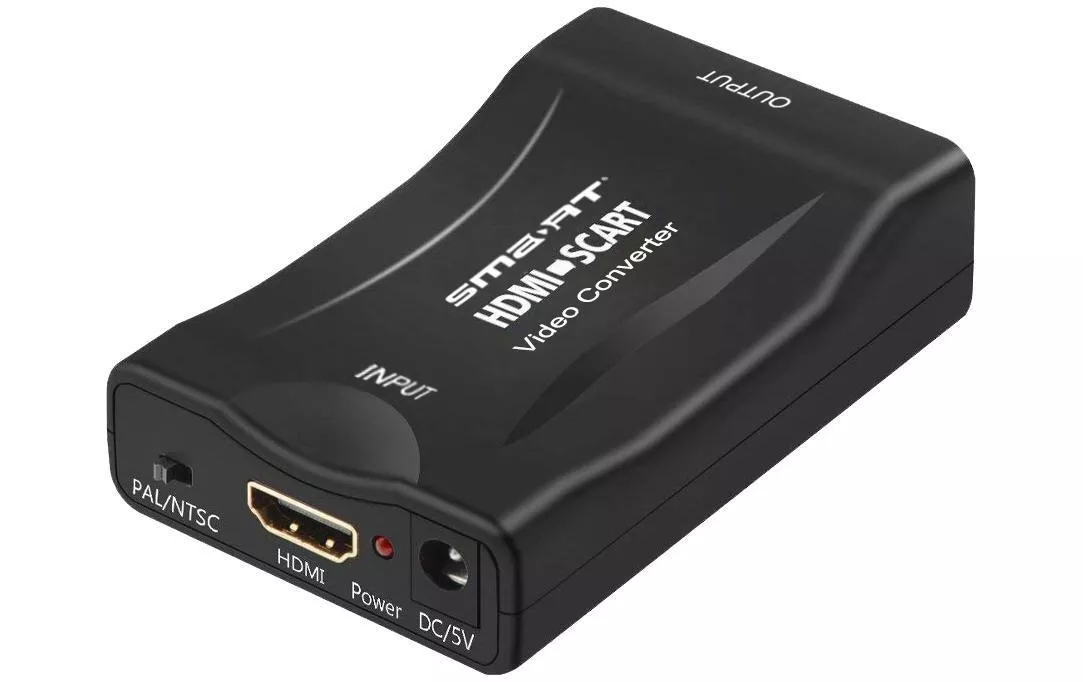 Adaptateur Péritel vers HDMI, Convertisseur Péritel vers HDMI avec câble  HDMI, Full HD TV Audio Vidéo