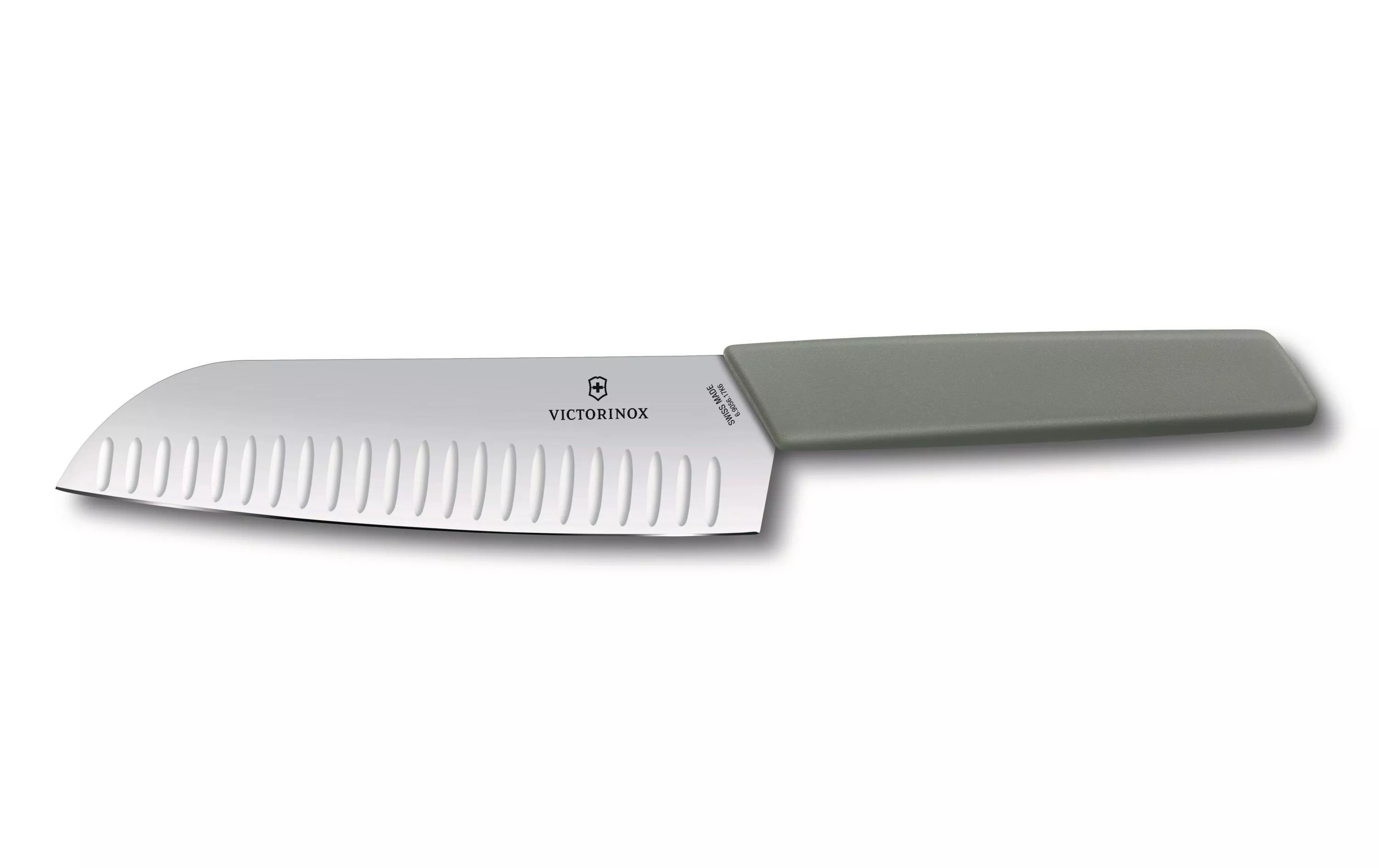 Santoku coltello svizzero moderno grigio