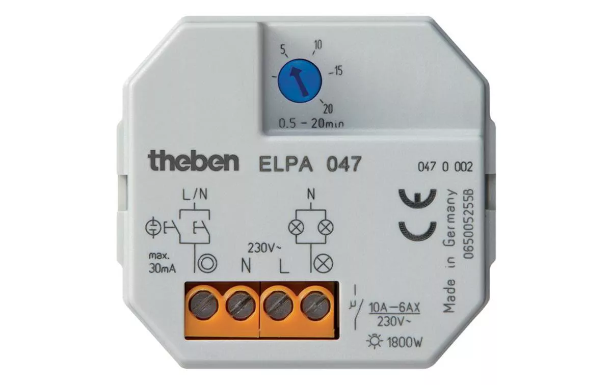 Controller illuminazione scale ELPA047 10A, REG