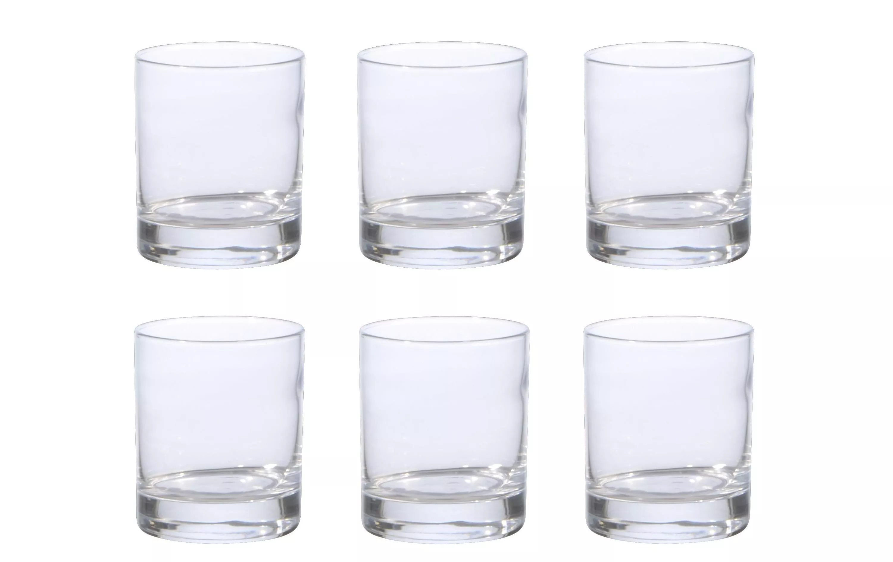 Trinkglas Islande 300 ml, 6 Stück, Transparent