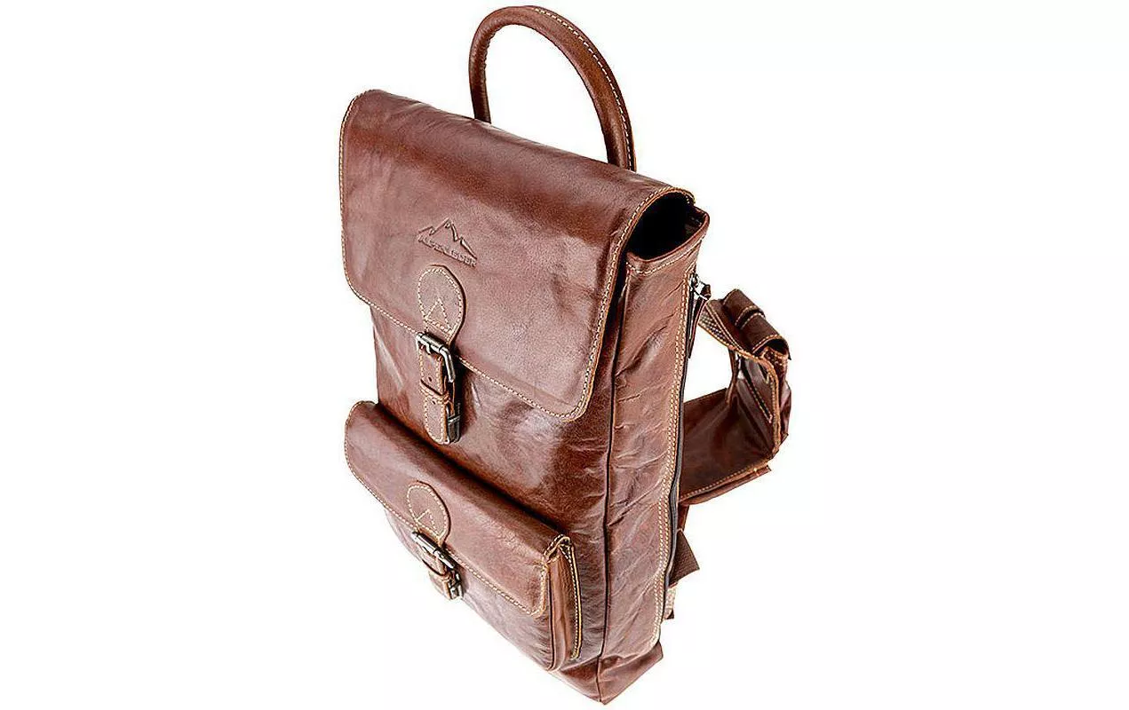 Notebook Backpack Scrambler Cognac 15 \"